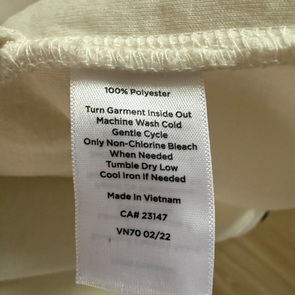 Talbots Cream Teddy Jacket Size L - Picture 7 of 7